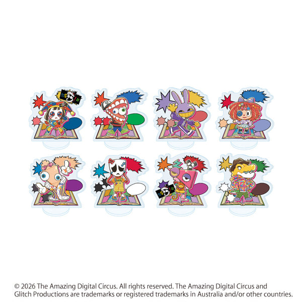 『アメイジング・デジタル・サーカス』アクリルぷちスタンド02/カラフルver. コンプリートセット(全8種)(POP Artイラスト)