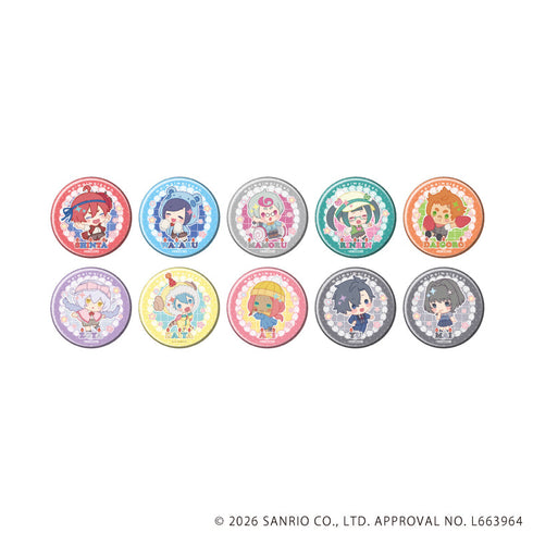 『まいまいまいごえん』缶バッジ13/コンプリートセット(全10種)(ミニキャライラスト)
