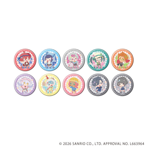 『まいまいまいごえん』缶バッジ13/コンプリートセット(全10種)(ミニキャライラスト)