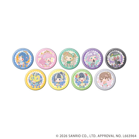 『まいまいまいごえん』缶バッジ14/コンプリートセット(全9種)(ミニキャライラスト)