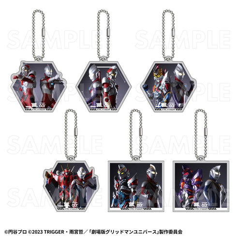 『ULTRAMAN×GRIDMAN』トレーディングアクリルキーホルダー【BOX】