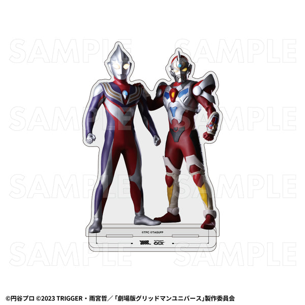 『ULTRAMAN×GRIDMAN』アクリルスタンド ウルトラマンティガ×電光超人グリッドマン