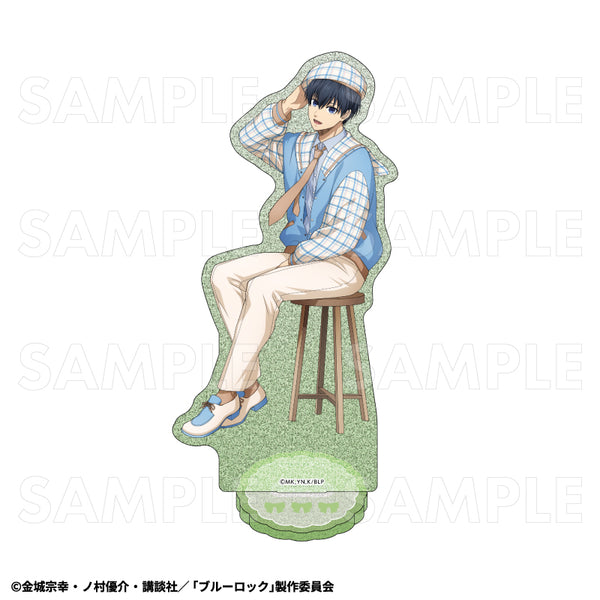 『ブルーロック』チェックセーラーStyle グリッターアクリルスタンド 潔世一