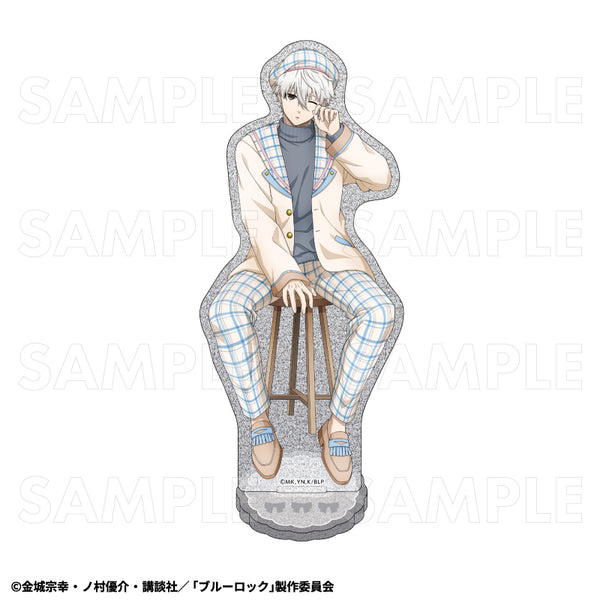 『ブルーロック』チェックセーラーStyle グリッターアクリルスタンド 凪誠士郎