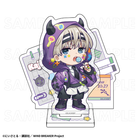 『WIND BREAKER』でびデコパーカー ちびキャラVer. アクリルスタンド 梶蓮