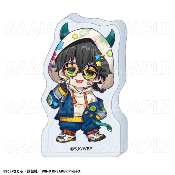 『WIND BREAKER』でびデコパーカー ちびキャラVer. アクリルブロック 十亀条