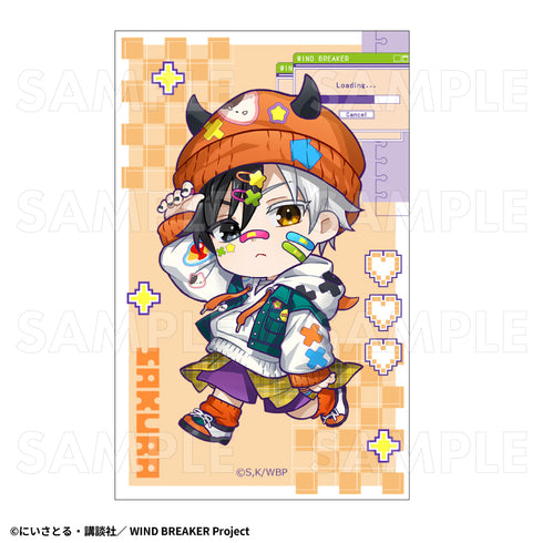 『WIND BREAKER』でびデコパーカー ちびキャラVer. トレーディングミニブロマイド【BOX】