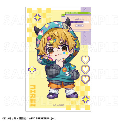 『WIND BREAKER』でびデコパーカー ちびキャラVer. トレーディングミニブロマイド【BOX】