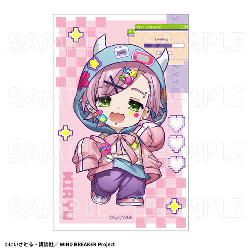 『WIND BREAKER』でびデコパーカー ちびキャラVer. トレーディングミニブロマイド【BOX】