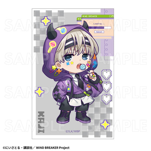 『WIND BREAKER』でびデコパーカー ちびキャラVer. トレーディングミニブロマイド【BOX】