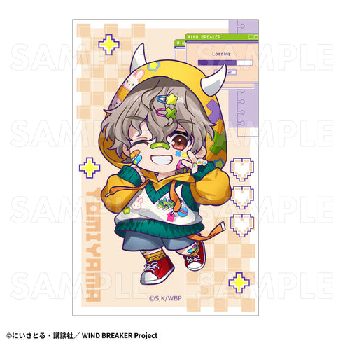 『WIND BREAKER』でびデコパーカー ちびキャラVer. トレーディングミニブロマイド【BOX】