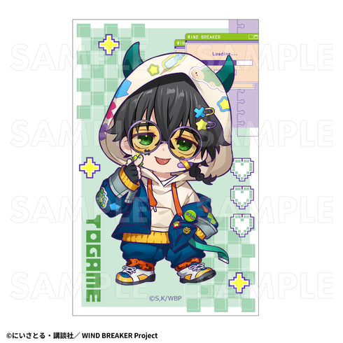 『WIND BREAKER』でびデコパーカー ちびキャラVer. トレーディングミニブロマイド【BOX】