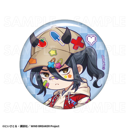 『WIND BREAKER』でびデコパーカー ちびキャラVer. トレーディング缶バッジ【BOX】