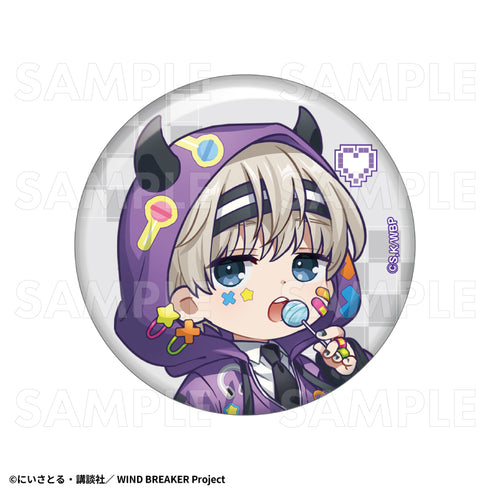 『WIND BREAKER』でびデコパーカー ちびキャラVer. トレーディング缶バッジ【BOX】