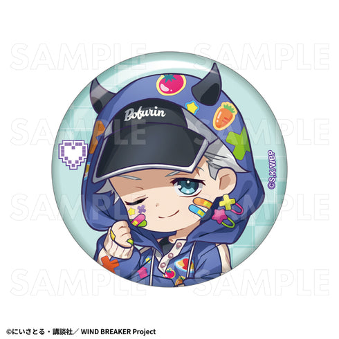 『WIND BREAKER』でびデコパーカー ちびキャラVer. トレーディング缶バッジ【BOX】