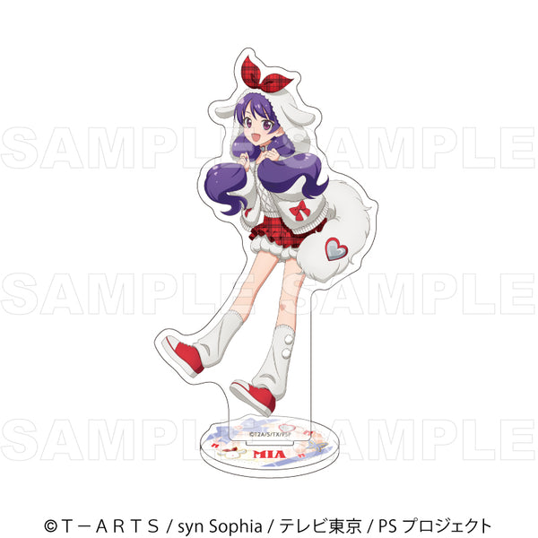 『プリティーシリーズ15周年』マスコット風コーデ アクリルスタンド 上葉みあ