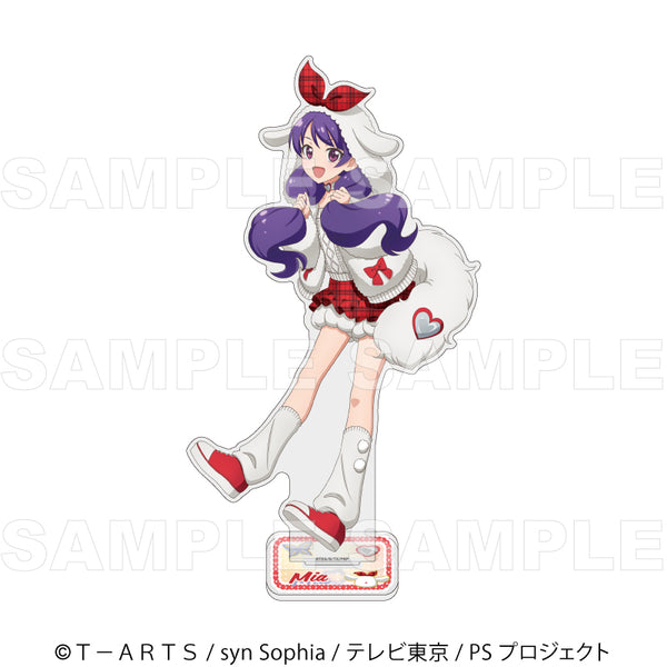 "Pretty Series 15th Anniversary" Mascot-Style Outfit Extra-Large Acrylic Stand: Mia Ueba