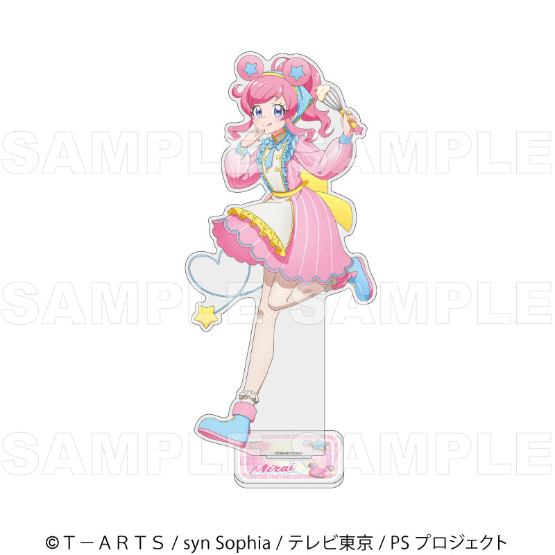 プリティーシリーズ15周年』マスコット風コーデ 特大アクリルスタンド