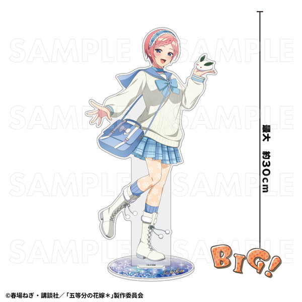 『五等分の花嫁*』ウインターMode & クリスマスMode 特大アクリルスタンド 中野一花 ウインターMode