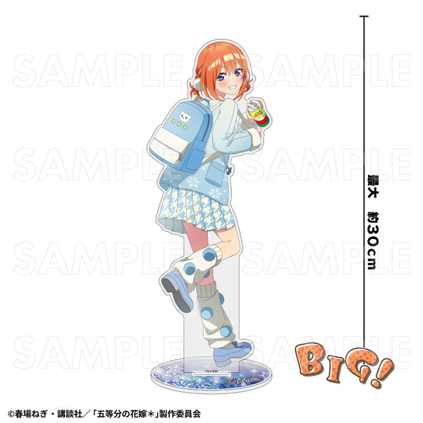 『五等分の花嫁*』ウインターMode & クリスマスMode 特大アクリルスタンド 中野四葉 ウインターMode