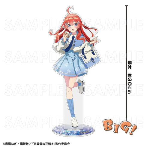 《五等分的新娘*》冬季模式 & 聖誕節模式 特大亞克力立牌 中野五月 冬季模式