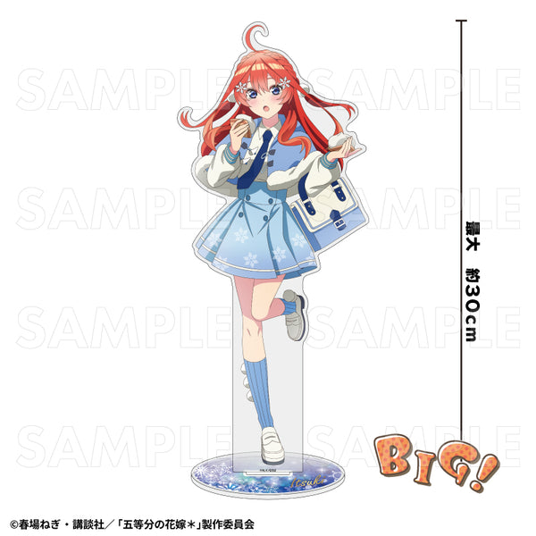 『五等分の花嫁*』ウインターMode & クリスマスMode 特大アクリルスタンド 中野五月 ウインターMode