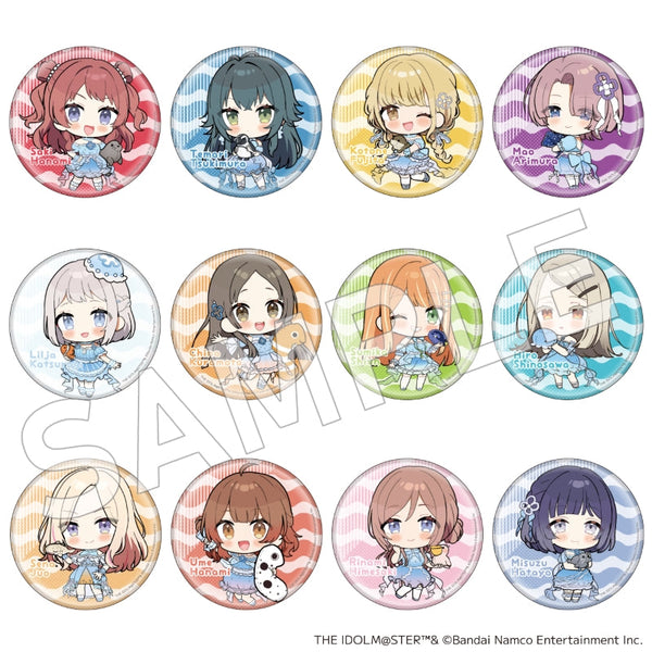 『学園アイドルマスター×サンシャイン水族館』トレーディングキラキラ缶バッジ【BOX】