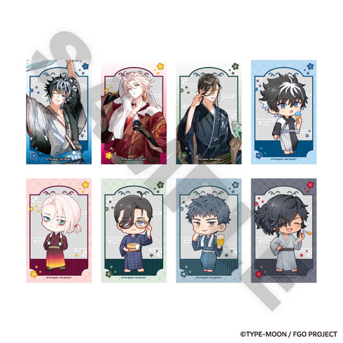 《Fate/Grand Order×極樂湯・RAKU SPA》透明收藏卡A(2張裝)【盒裝】