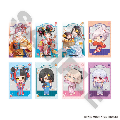 《Fate/Grand Order×極樂湯・RAKU SPA》透明收藏卡B(2張裝)【盒裝】