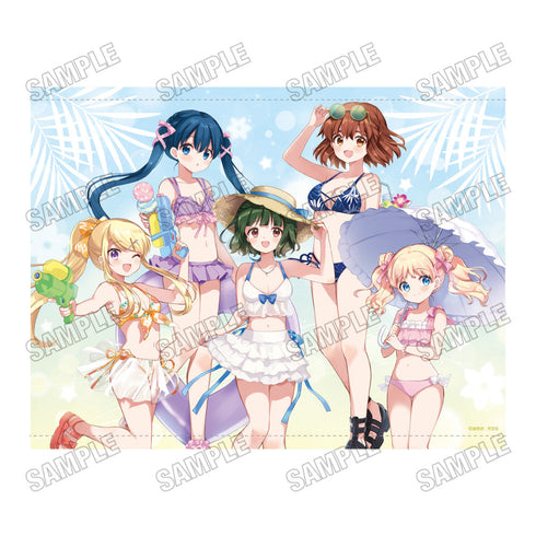 『きんいろモザイク』描き下ろしB2タペストリー【水着ver.】