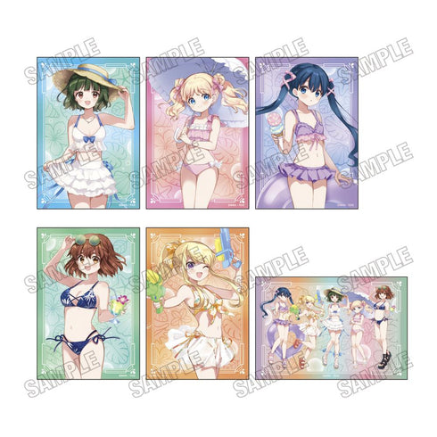 『きんいろモザイク』描き下ろしイラストカードセット【水着ver.】