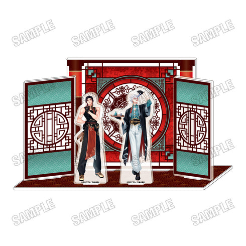 『pop one's cherry』描き下ろしアクリルジオラマ