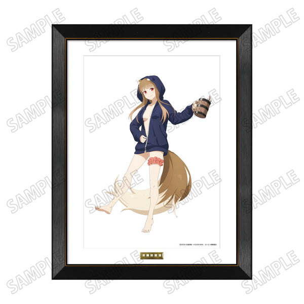 『狼と香辛料 MERCHANT MEETS THE WISE WOLF』描き下ろし複製原画1お風呂上がりver.