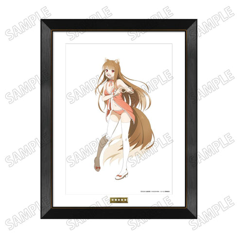 『狼と香辛料 MERCHANT MEETS THE WISE WOLF』描き下ろし複製原画2ベビードールver.