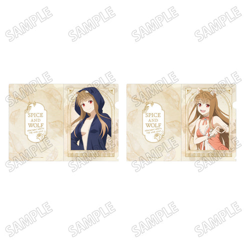 『狼と香辛料 MERCHANT MEETS THE WISE WOLF』描き下ろしクリアファイルセット【A】