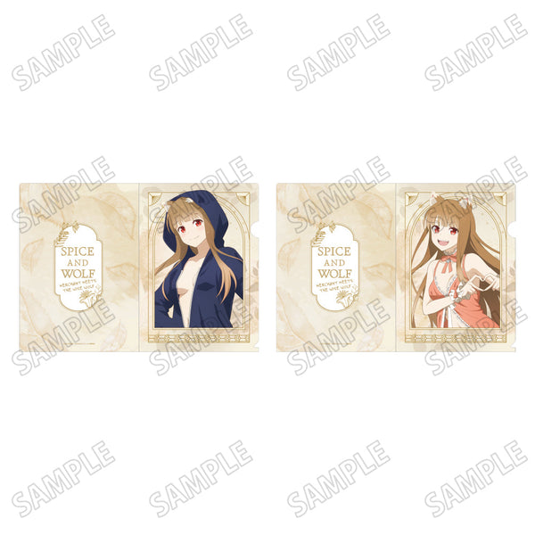 『狼と香辛料 MERCHANT MEETS THE WISE WOLF』描き下ろしクリアファイルセット【A】