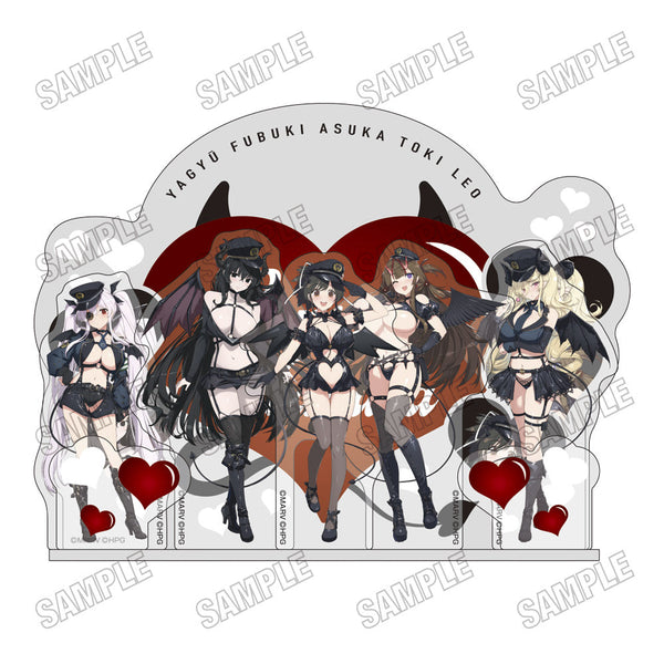 『閃乱カグラ』描き下ろしアクリルジオラマ【デビルポリスver.】