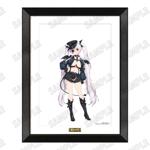 『閃乱カグラ』描き下ろし複製原画【デビルポリスver.】4柳生