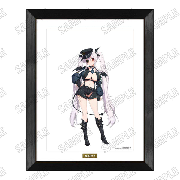 『閃乱カグラ』描き下ろし複製原画【デビルポリスver.】4柳生