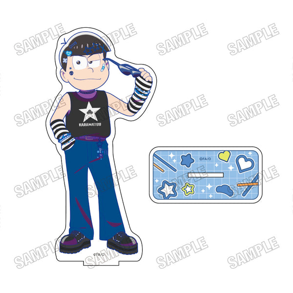 『おそ松さん』描き下ろしBIGアクリルスタンド【デコラver.】2カラ松