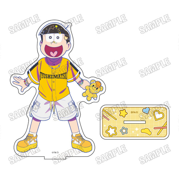 『おそ松さん』描き下ろしBIGアクリルスタンド【デコラver.】5十四松