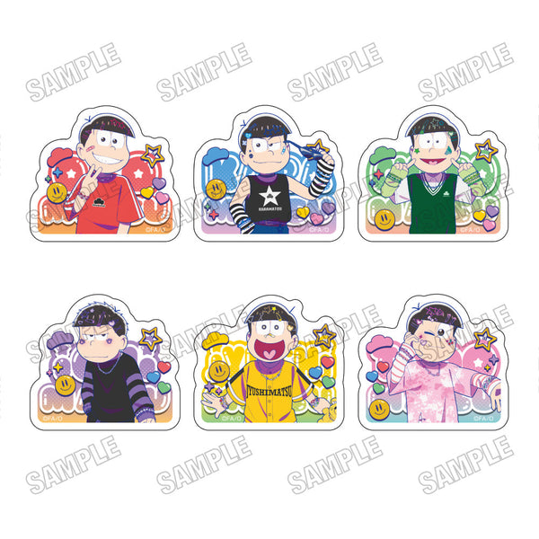 『おそ松さん』描き下ろしラメアクリルバッジコレクション【デコラver.】【BOX】