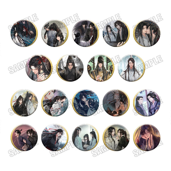 『大河幻想ラジオドラマ魔道祖師』ゴールドメタリック缶バッジコレクション【完結記念展ver.】二期【BOX】