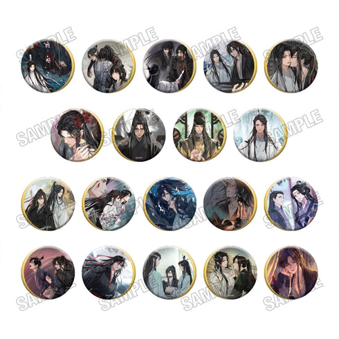 『大河幻想ラジオドラマ魔道祖師』ゴールドメタリック缶バッジコレクション【完結記念展ver.】二期【BOX】【202606再販】