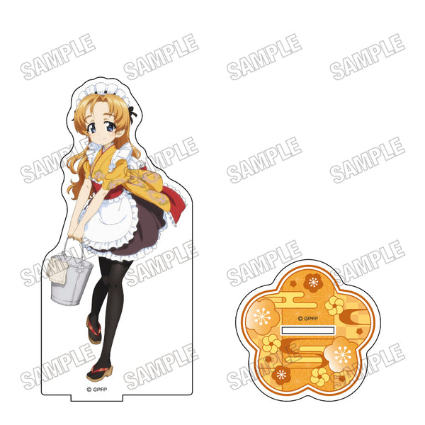 『ガールズ&パンツァー 最終章』描き下ろしBIGアクリルスタンド【和風メイドver.】➃オレンジペコ