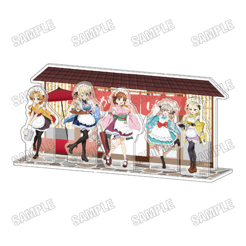 『ガールズ&パンツァー 最終章』描き下ろしアクリルジオラマ【和風メイドver.】