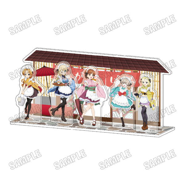 『ガールズ&パンツァー 最終章』描き下ろしアクリルジオラマ【和風メイドver.】