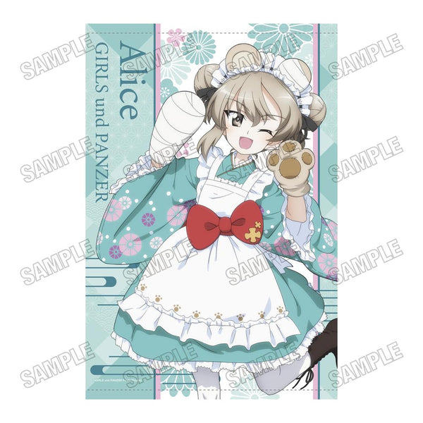 『ガールズ&パンツァー 最終章』描き下ろしB2タペストリー【和風メイドver.】3島田 愛里寿