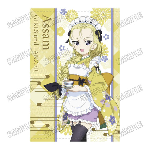 『ガールズ&パンツァー 最終章』描き下ろしB2タペストリー【和風メイドver.】5アッサム