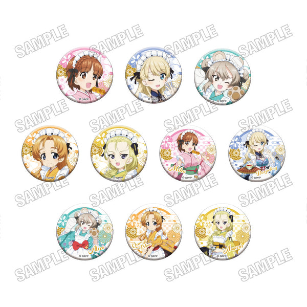 『ガールズ&パンツァー 最終章』描き下ろし缶バッジコレクション【和風メイドver.】【BOX】